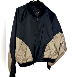 ABERCROMBIE YPB Satin Bomber Jacket